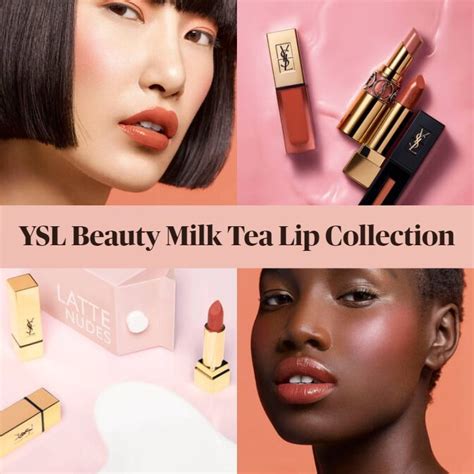 ysl milk tea collection singapore|YSL Beauty's Latest Collection Is Inspired By Your Favourite Milk .